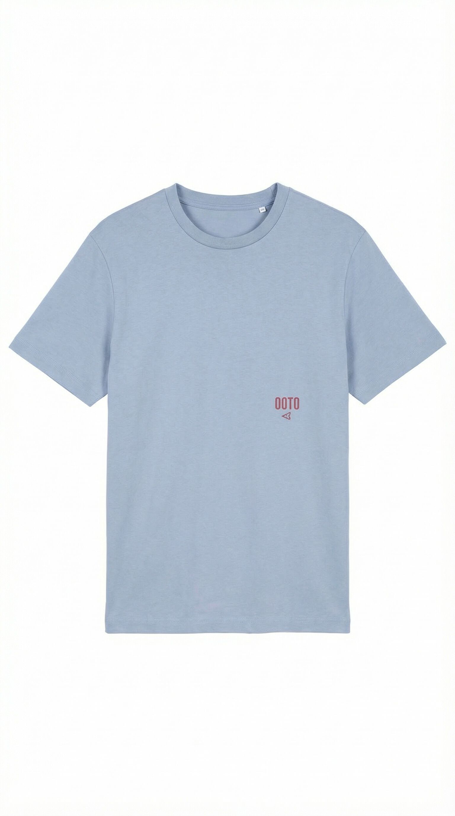 OOTO Camiseta lavada con logo