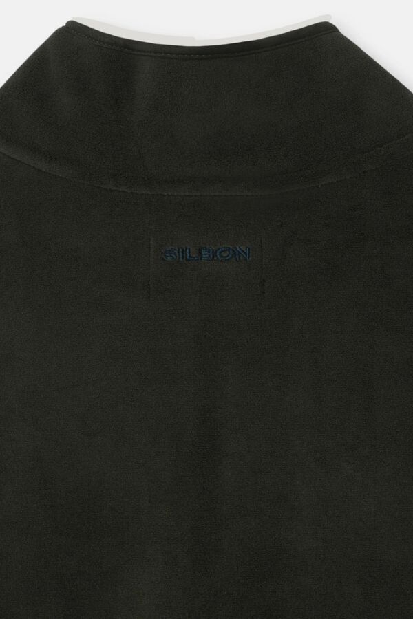 Silbon Fleece gilet Green