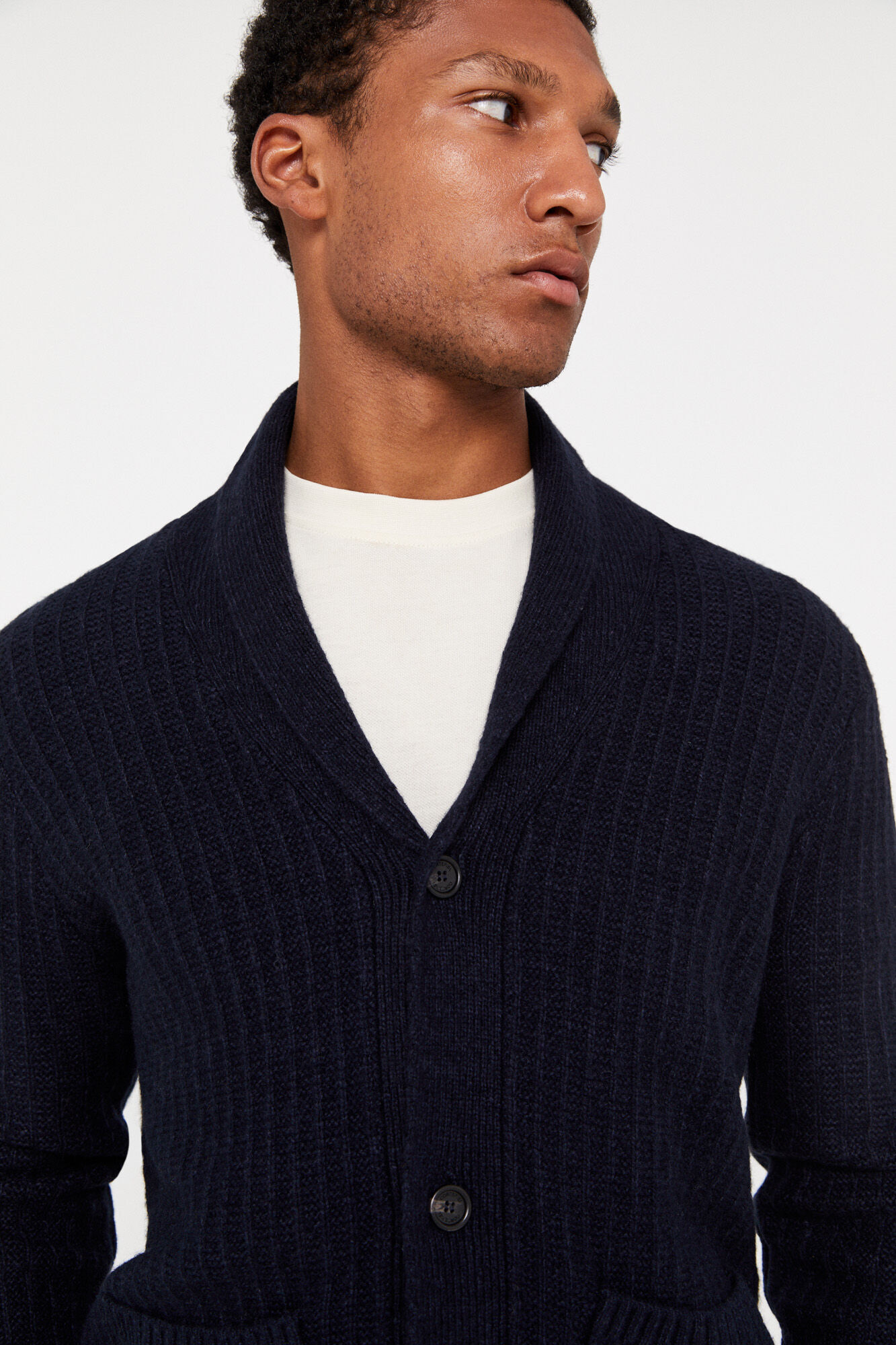 Men's wool on sale button cardigan