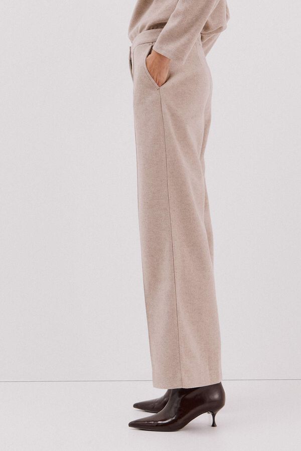 Cortefiel Comfort pants Beige