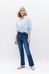 Caroll Pantalón pelley denim Azul