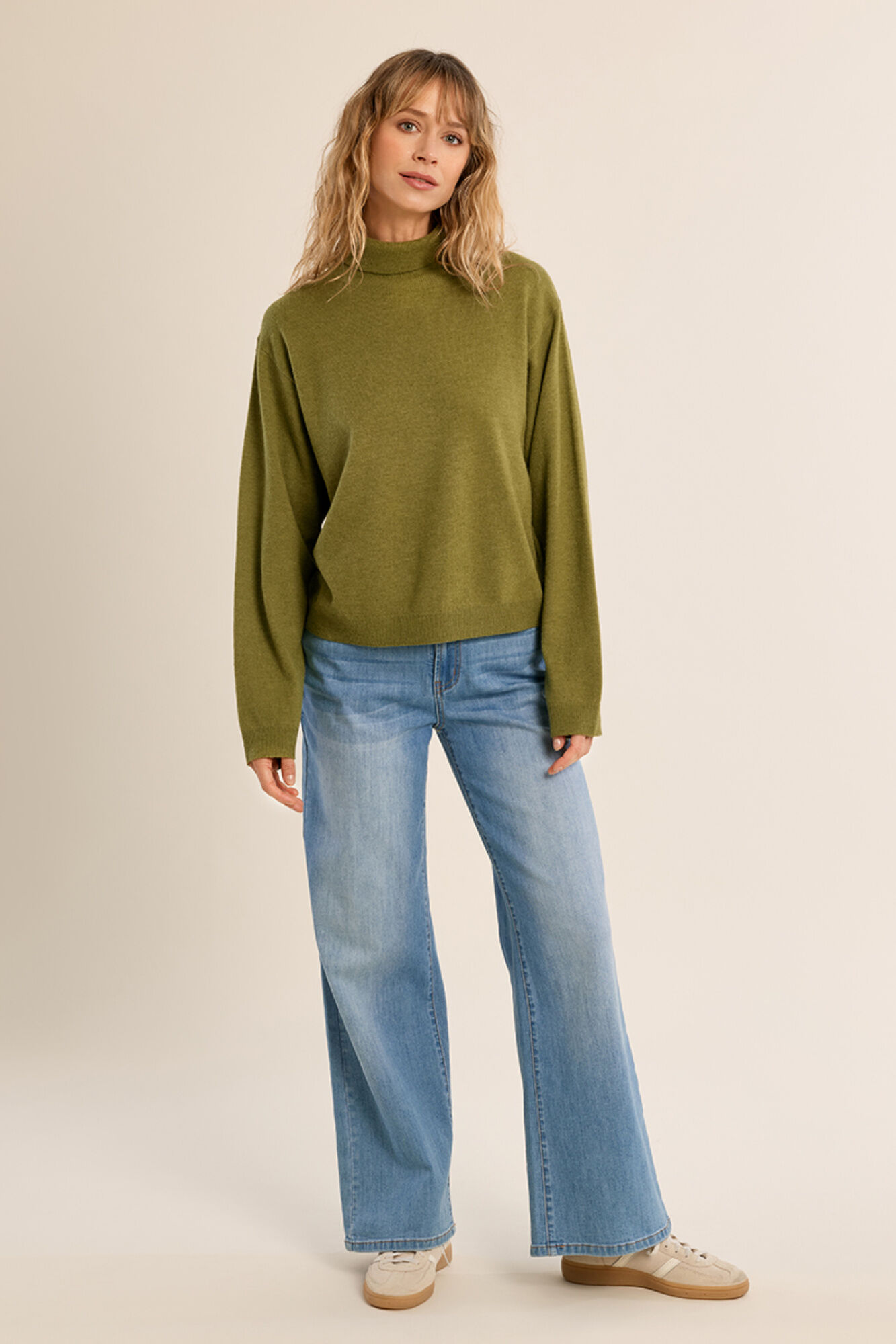 Molly Bracken Camisola de gola alta