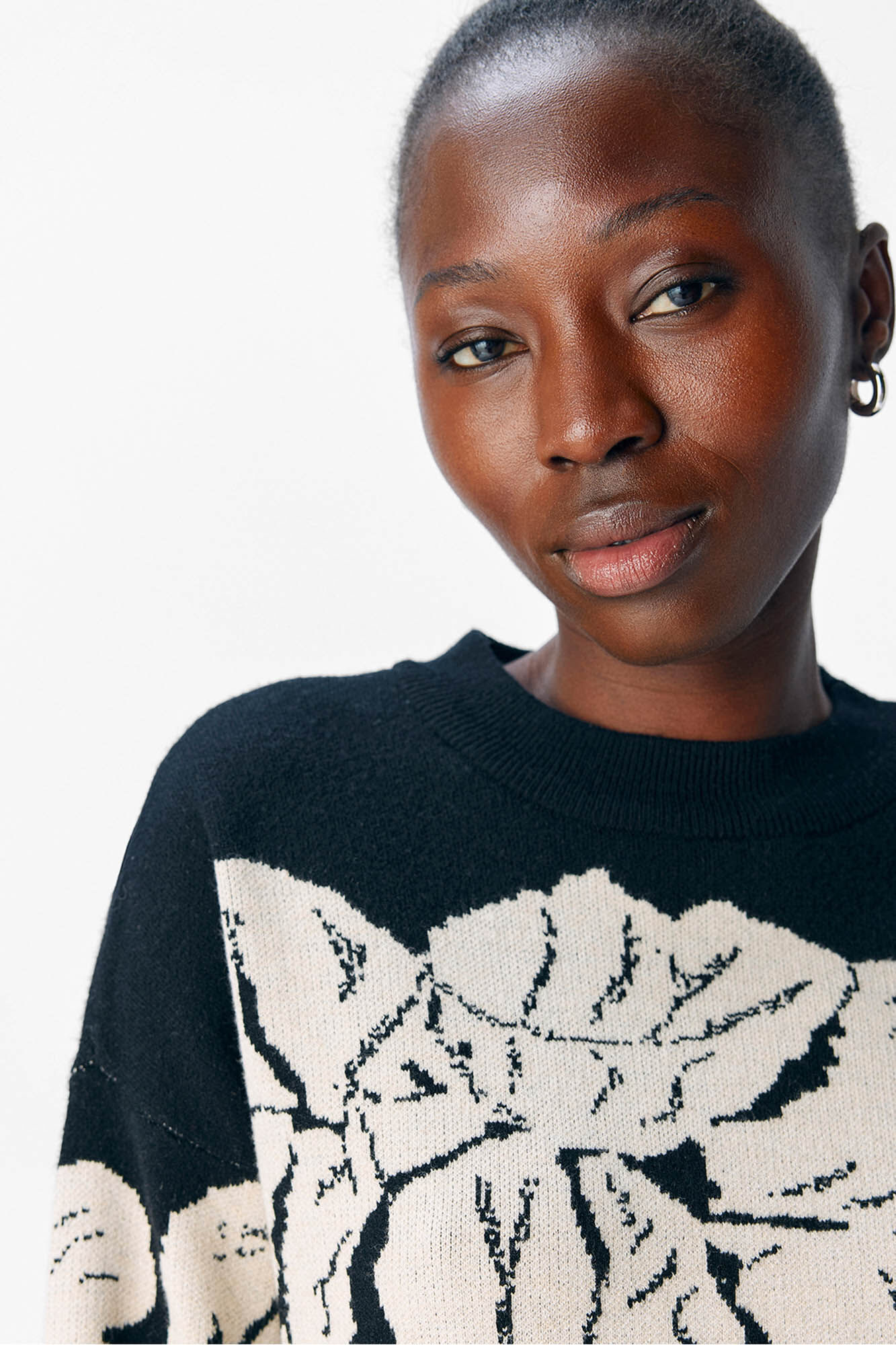 Object Camisola de malha estampado