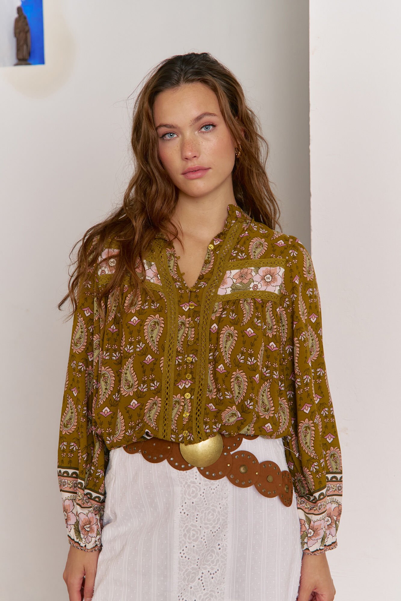 Jaase Blusa Bree estampado Amalie