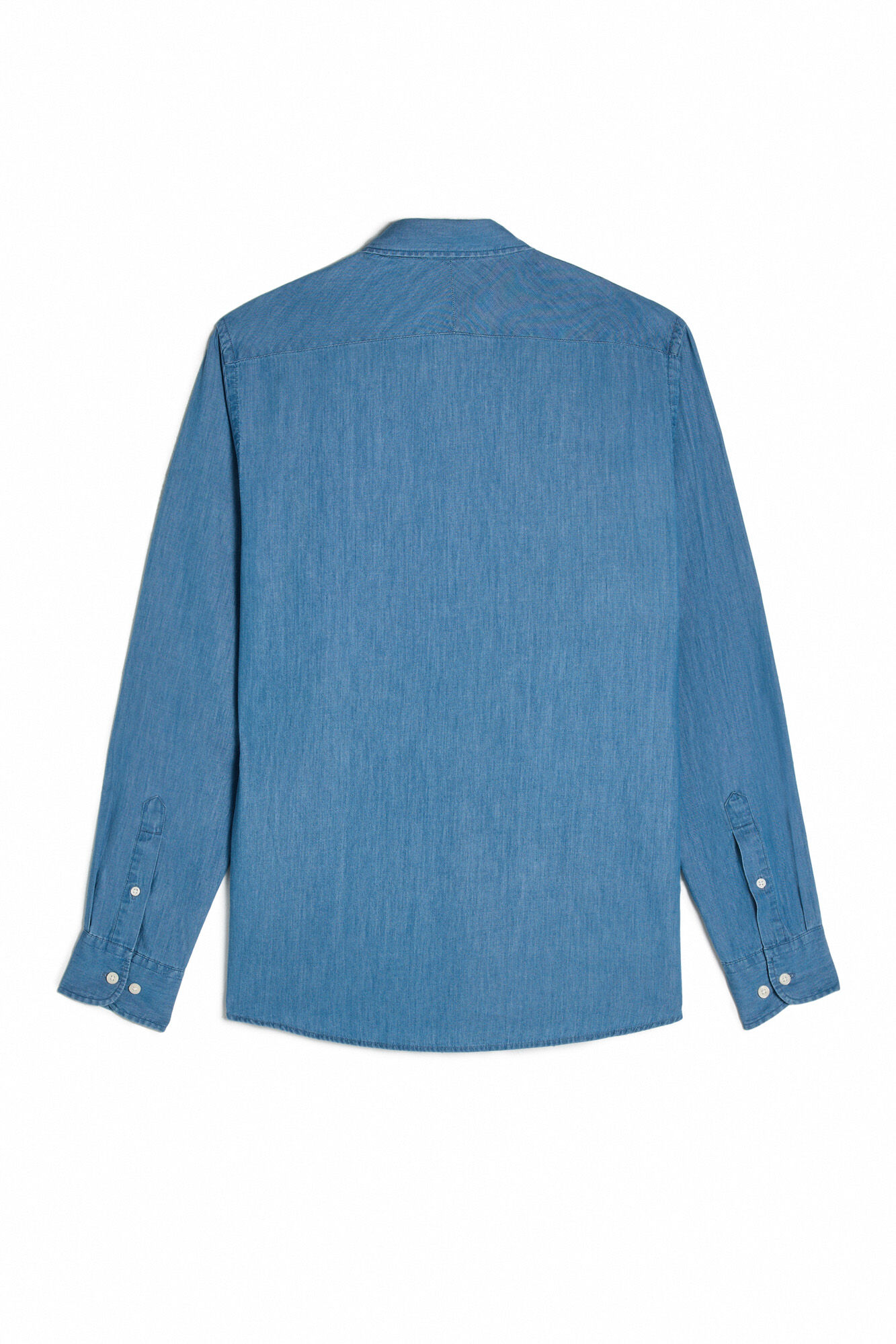 Camisa vaquera manga larga Camisas de hombre Cortefiel