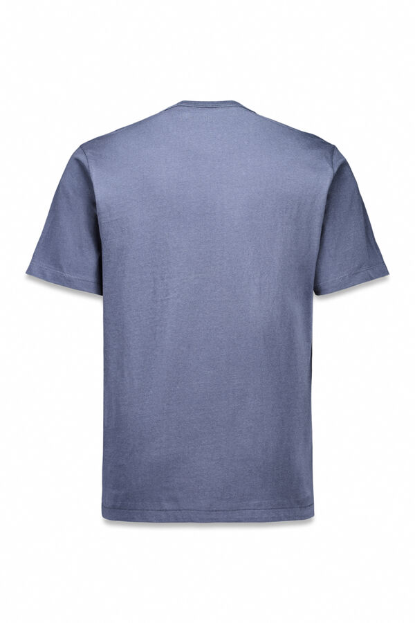 OOTO Camiseta gráfica lavada Azul