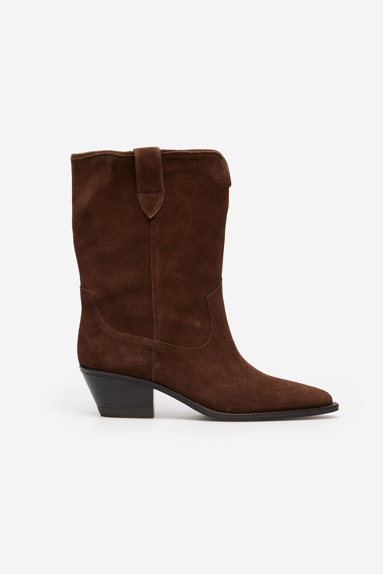 Cortefiel Split leather cowboy boots