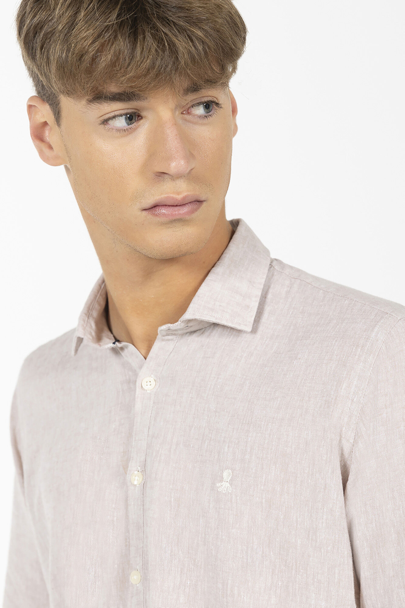 Guayabera cortefiel clearance