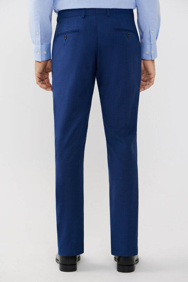 Cortefiel Blue coolmax® trousers Blue