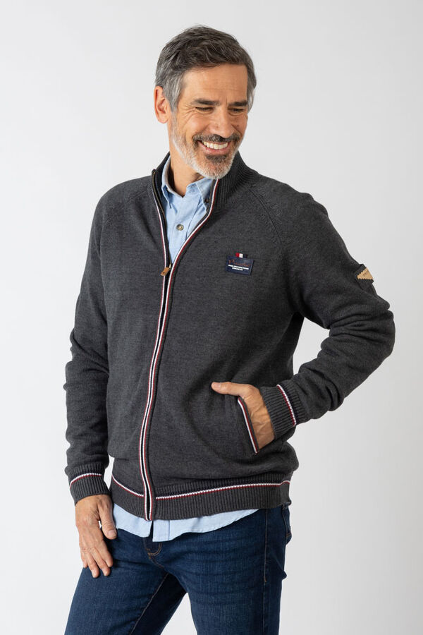 Privata Casaco de malha Cinzento