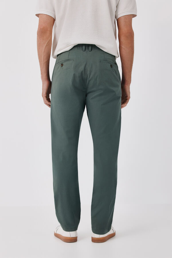 Cortefiel Light regular chinos Kaki