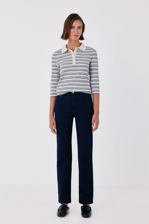 Cortefiel Sensational straight jeans Blue