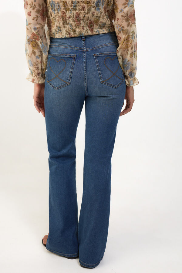 Slowlove Jeans campana Azul