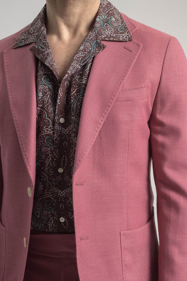 Cortefiel Plain jacket Pink