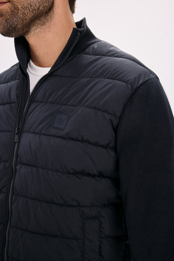 Jack & Jones Blusão acolchoada leve Azul