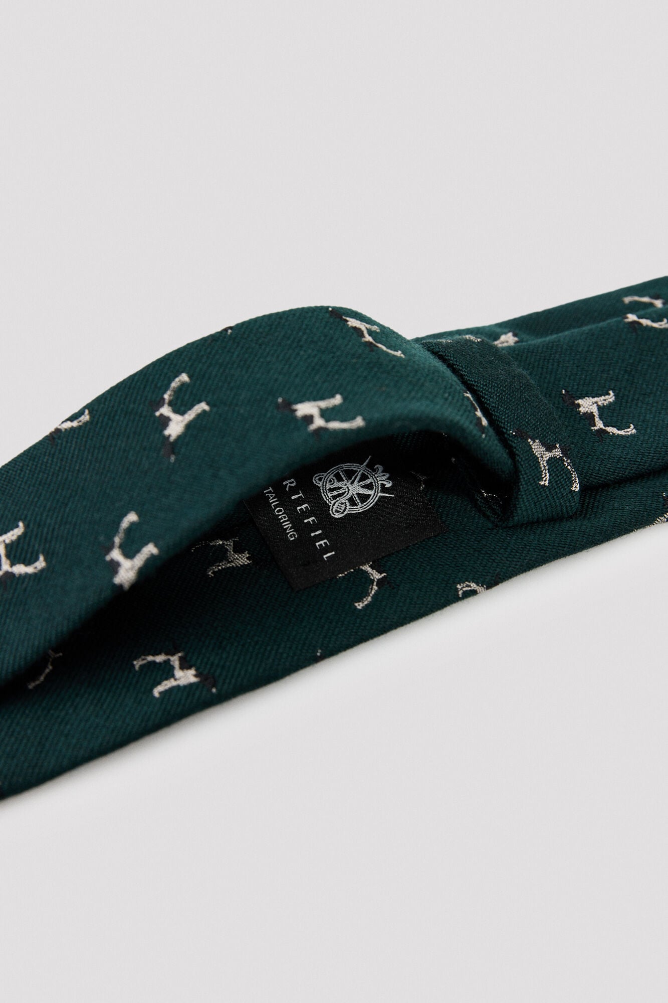 Cortefiel NATURAL silk tie