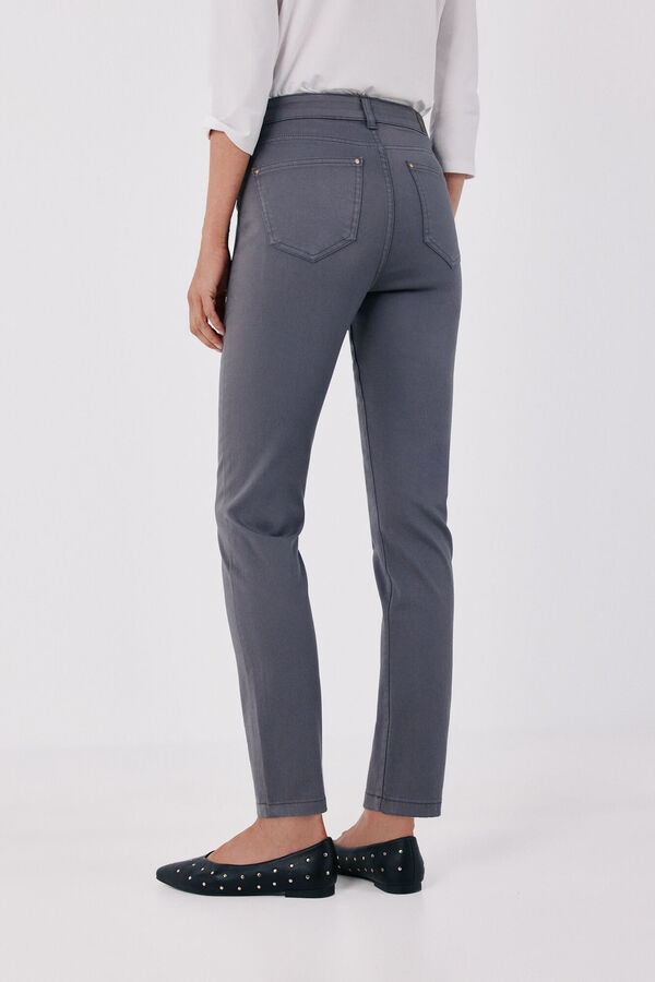 Cortefiel Jeans Sensational Skinny Color Cinzento