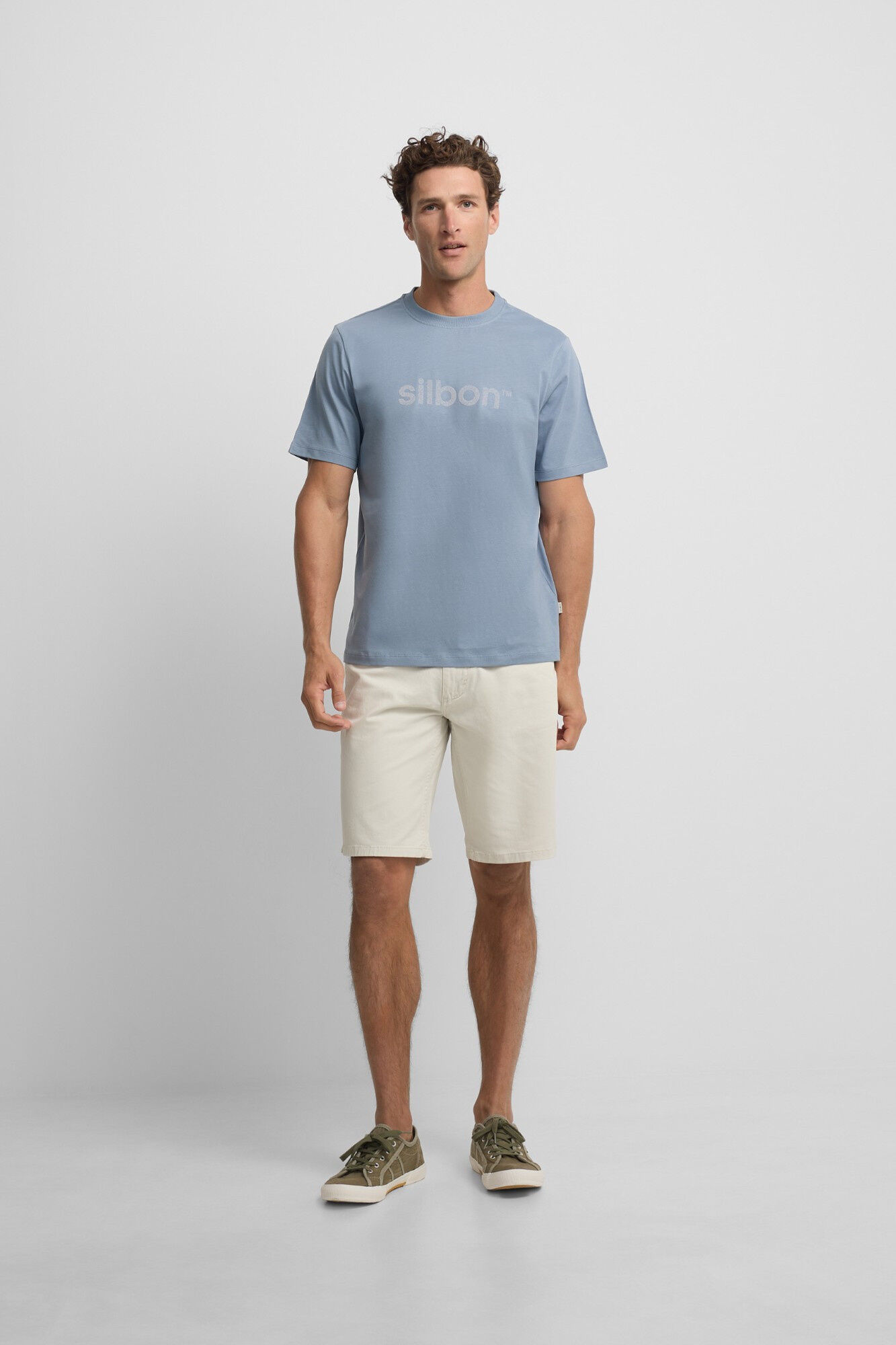 Silbon T-shirt Silbon com flock