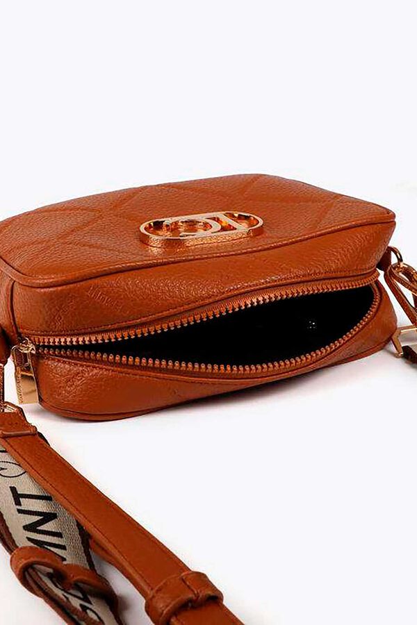 Lola Casademunt Bolsa de ombro com monograma Castanho