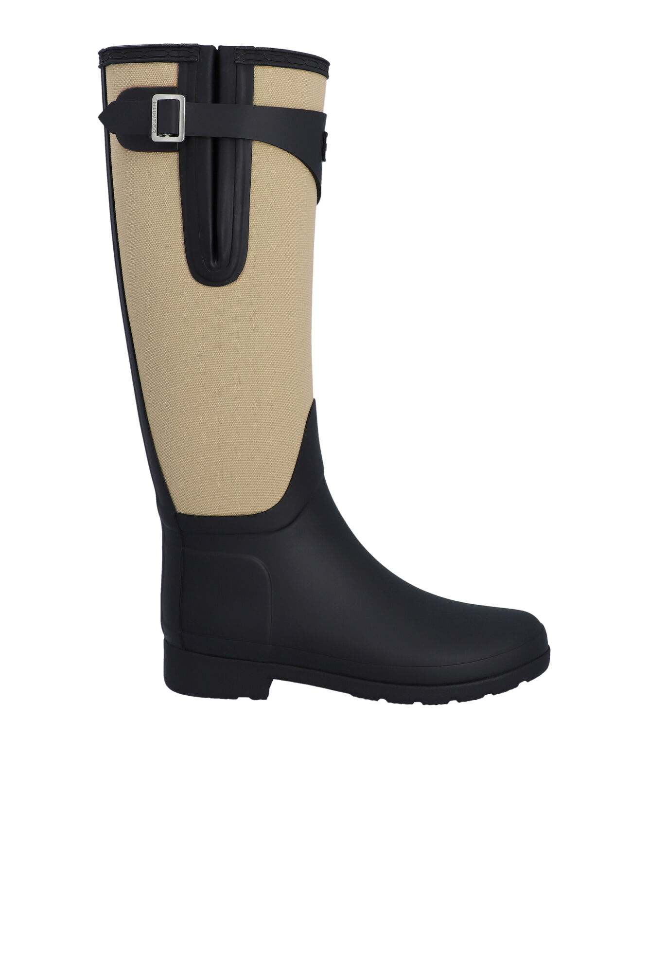 Hunter Botas de lona altas refinadas