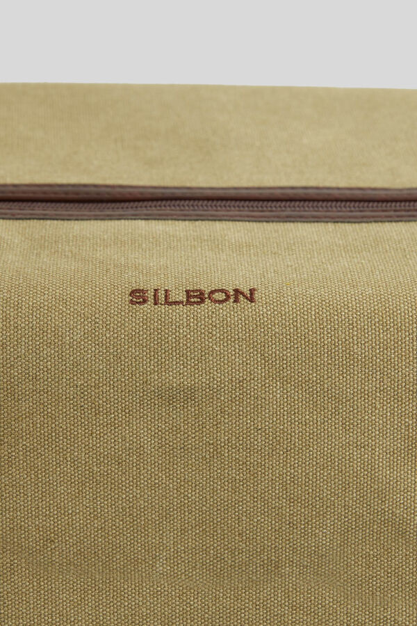 Silbon Silbon casual khaki travel bag Green