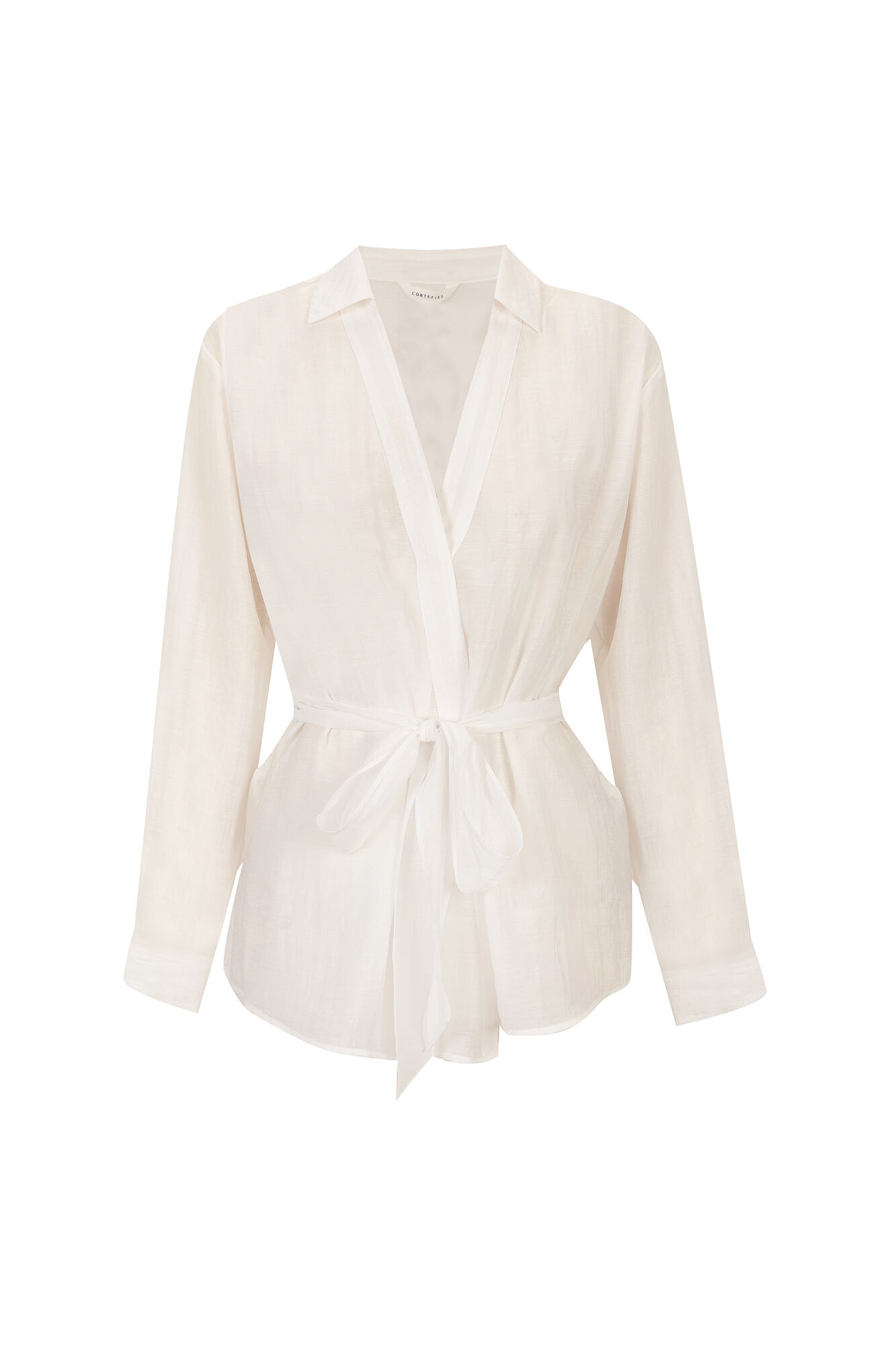 Cortefiel Lightweight wrap blouse