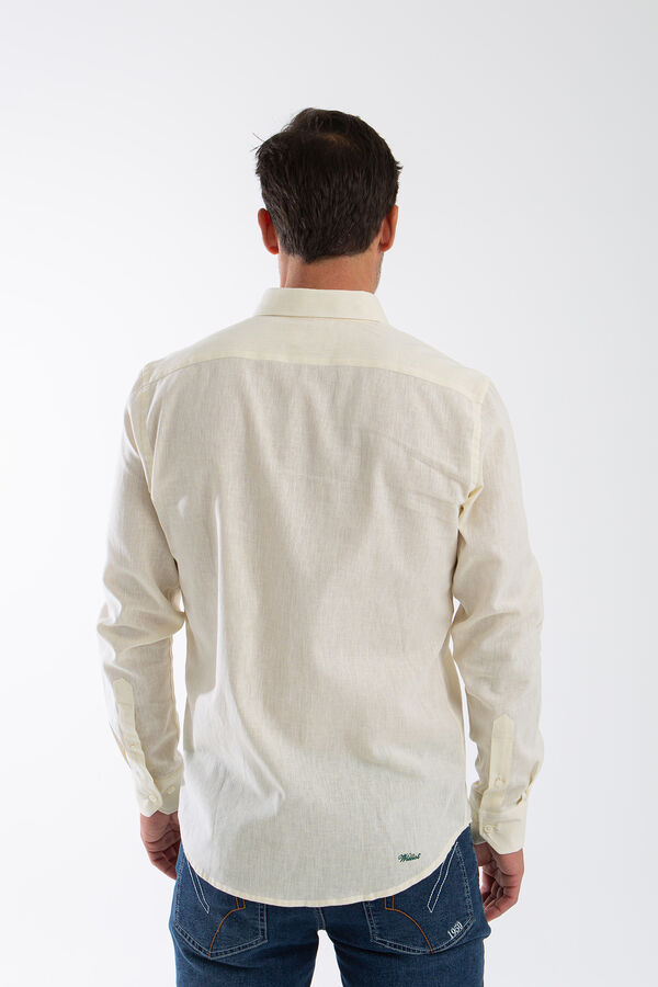 Williot Camisa Lino Amarillo