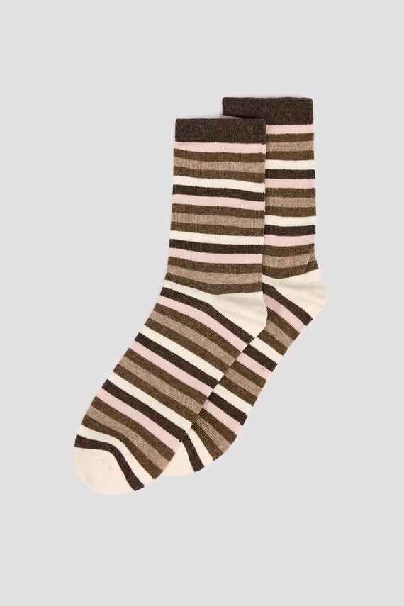 Calcetines largos rayas