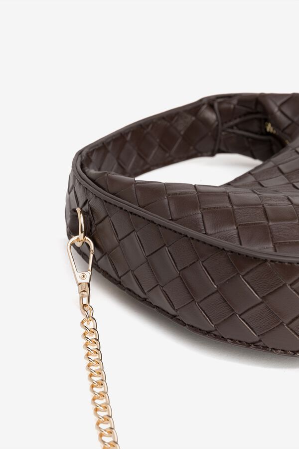 Vilanova Gold chain wallet Brown