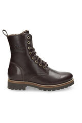 Panama Jack Bota feminina baixa Castanho