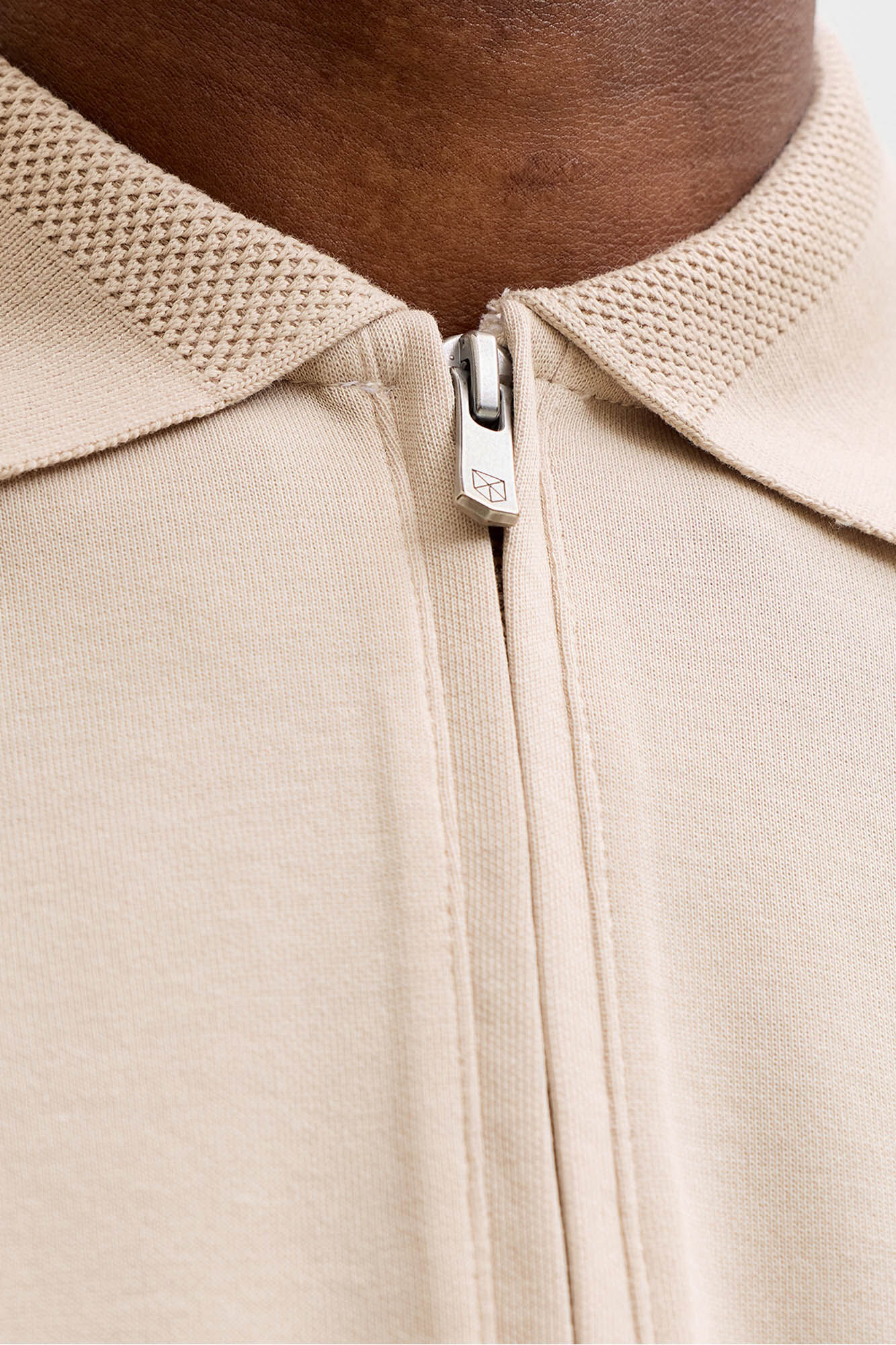 Jack & Jones Polo gola fecho-&eacute;clair