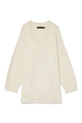 Vero Moda Curve Camisola com gola em V curvo Cinzento