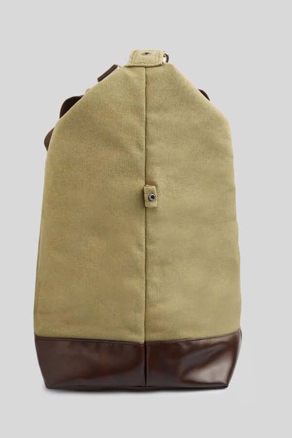 Silbon Silbon casual khaki travel bag Green