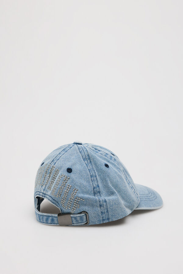 Cortefiel Studded cap Blue
