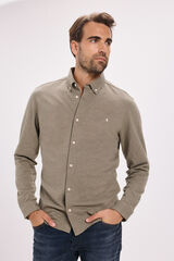 Jack & Jones Camisa de manga comprida Castanho