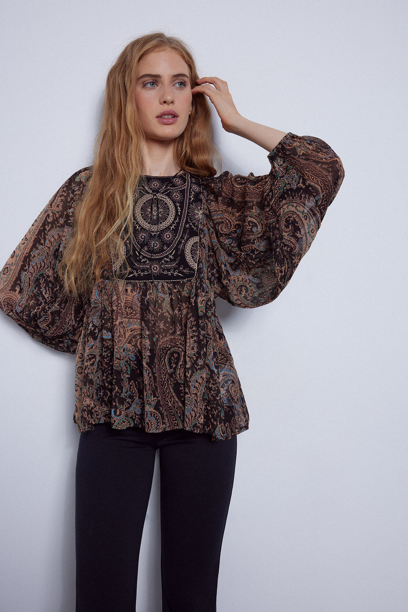 Cortefiel rebajas top mujer blusas