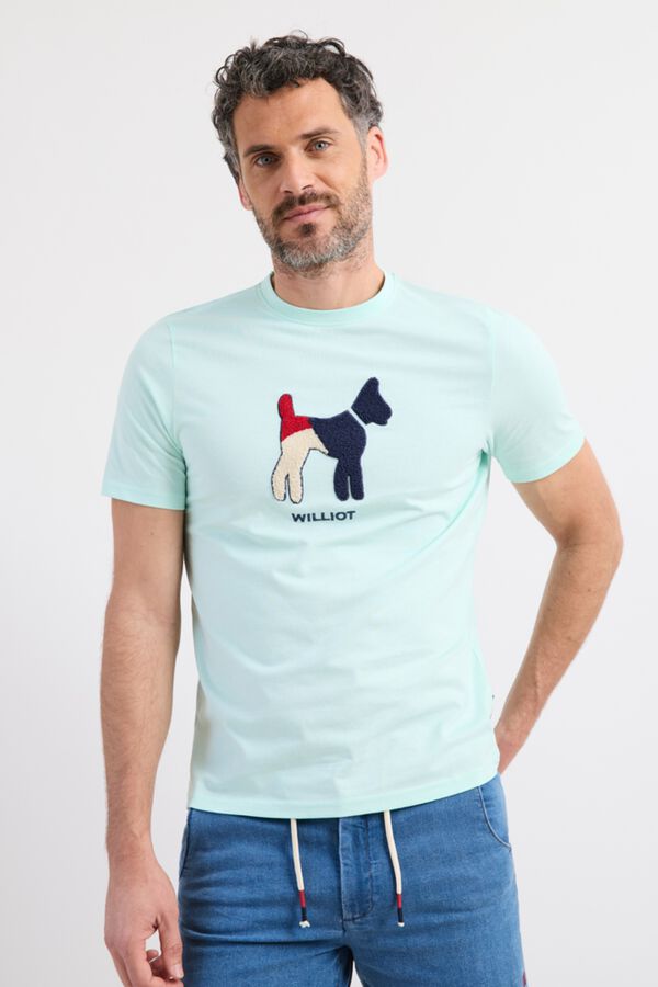Williot Camiseta Doggy Turquesa