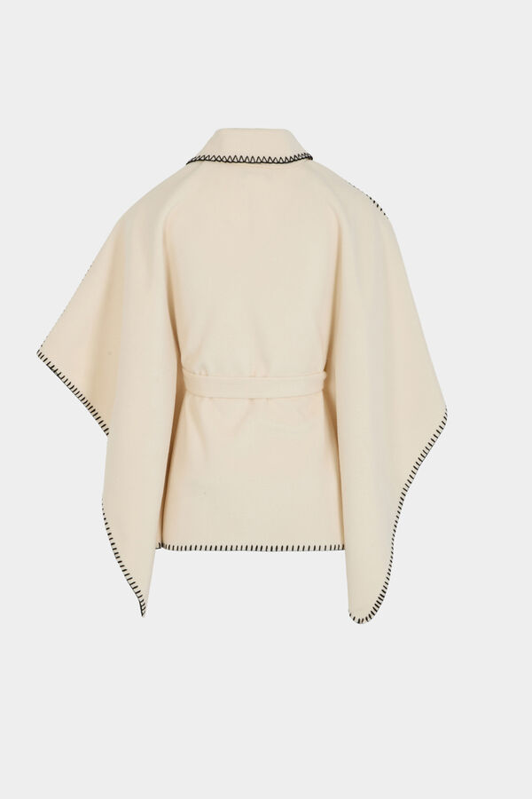 Morgan Capa com cinto Tostado