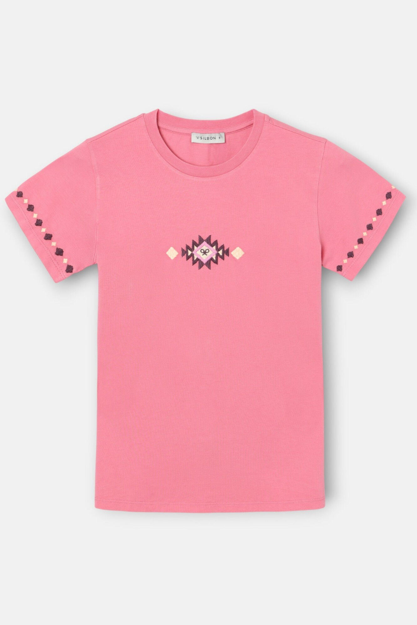 Silbon Camiseta woman bordados