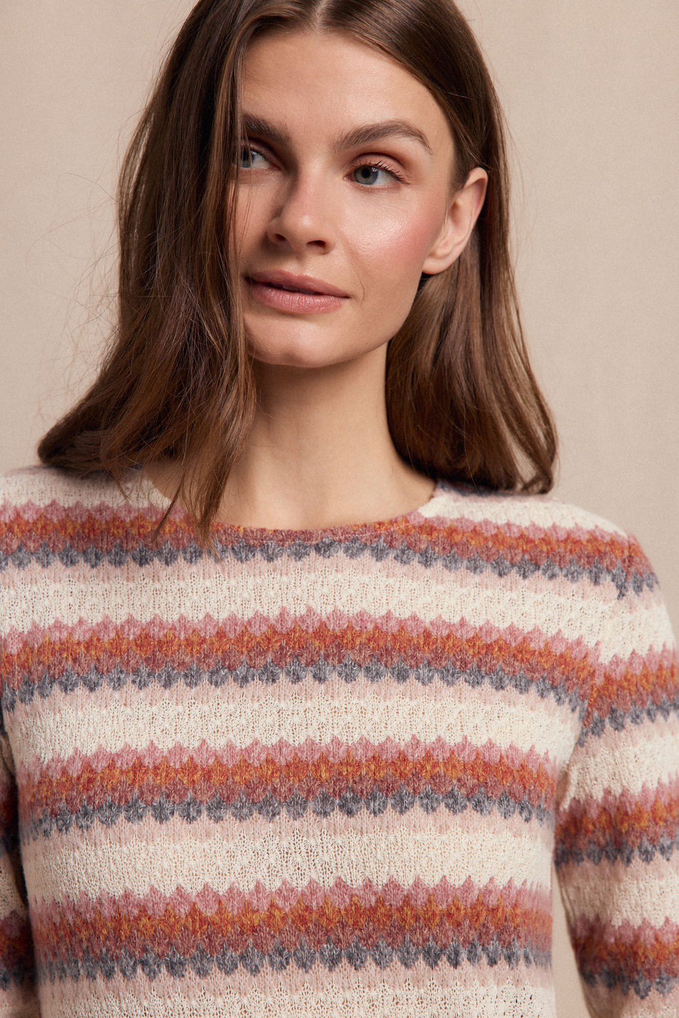 Slowlove Vestido estructura multicolor