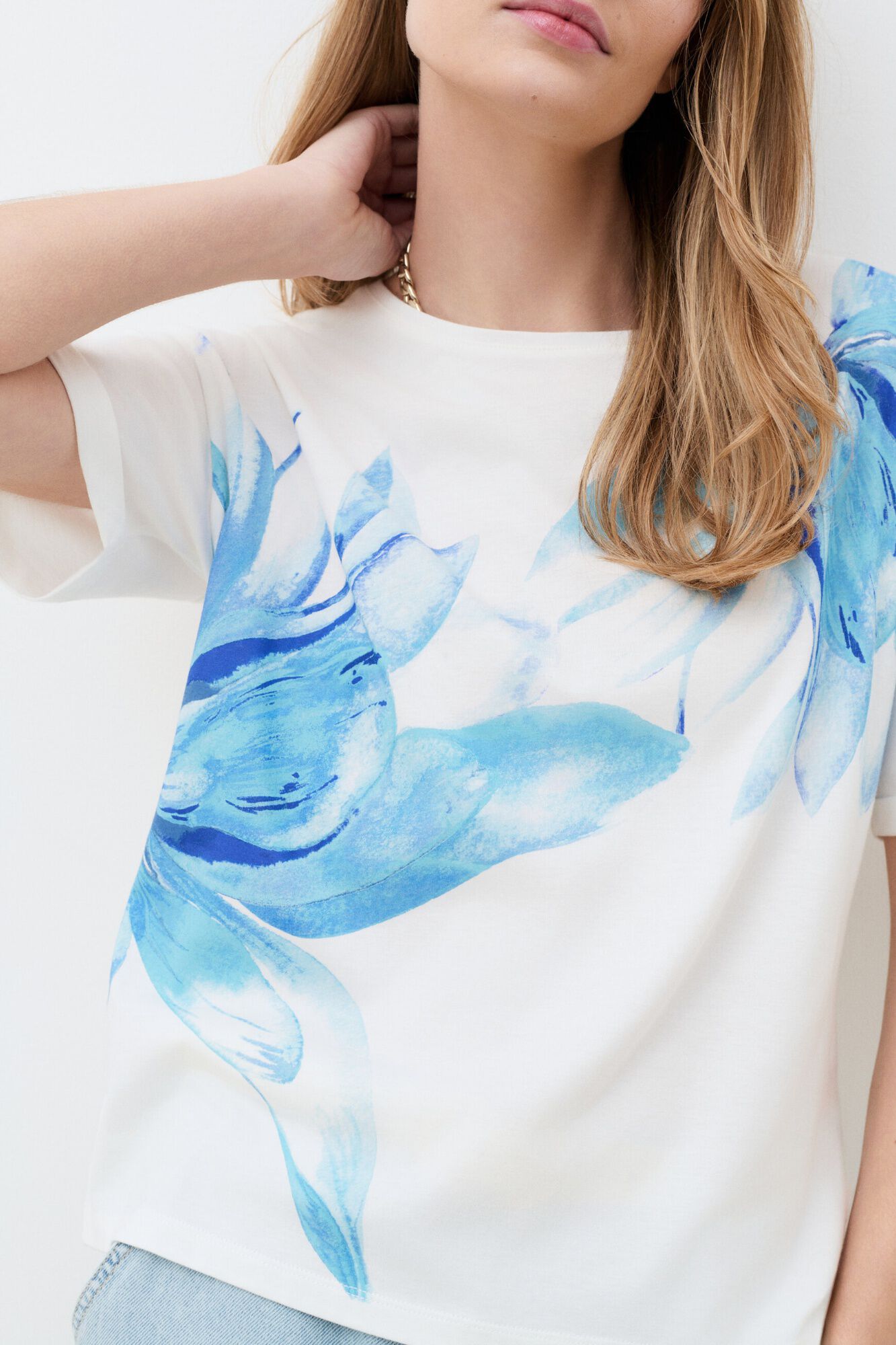 Caroll T-shirt de manga curta Tim- Mom