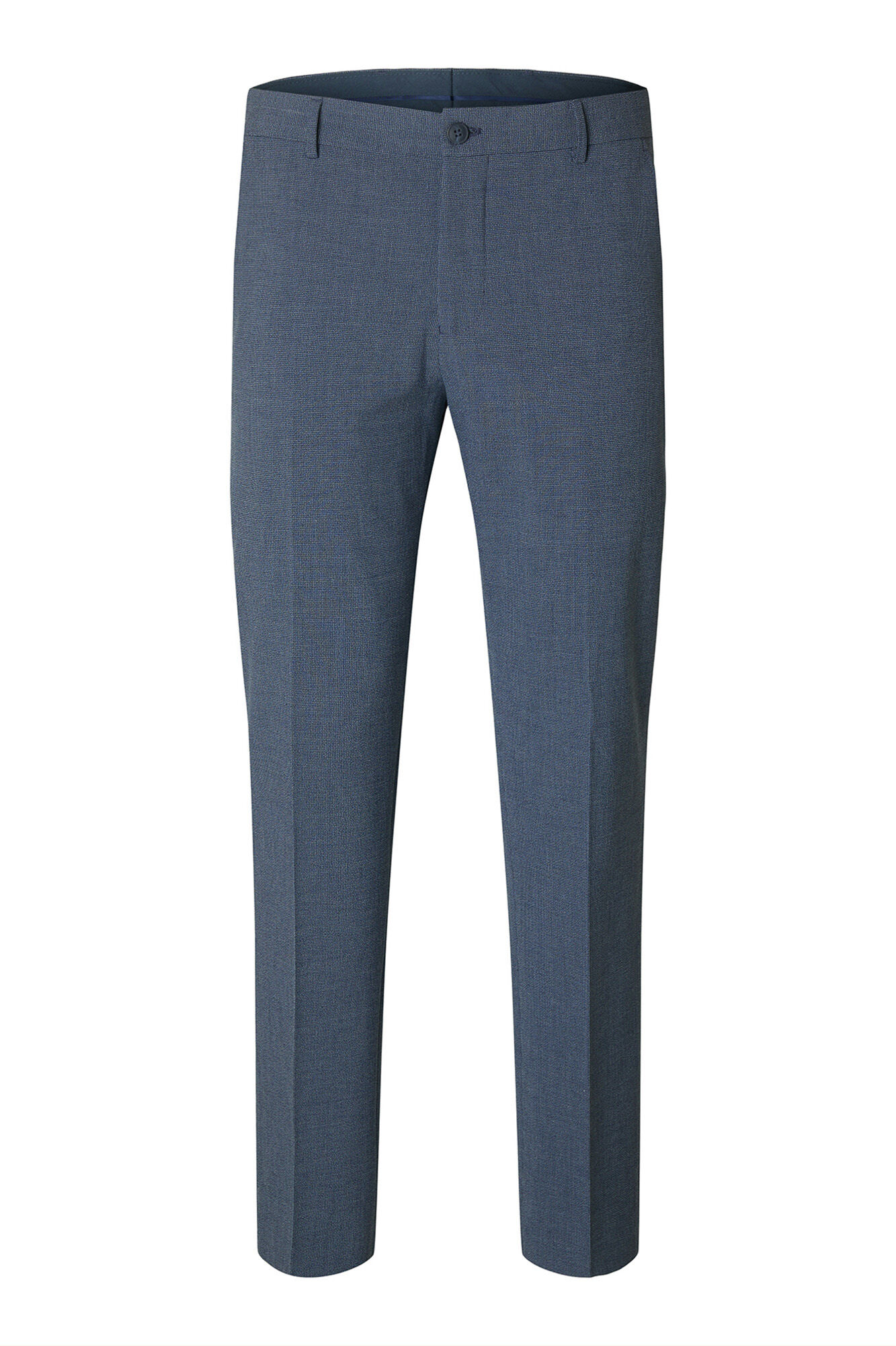 Selected Pantal&oacute;n de traje Slim Fit confeccionado con materiales reciclados.