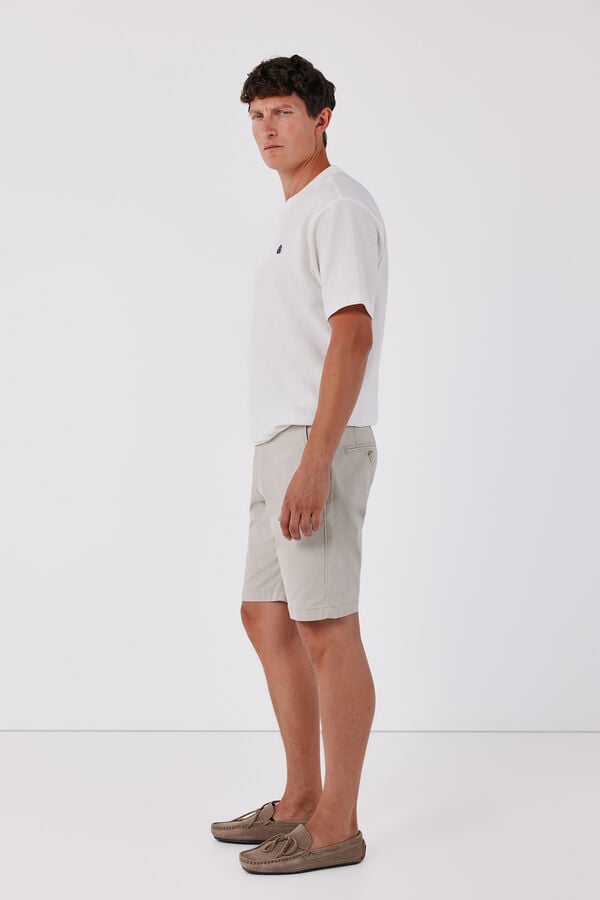 Cortefiel T-shirt estruturada Branco