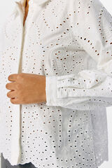 Object Camisa bordado inglesa Branco