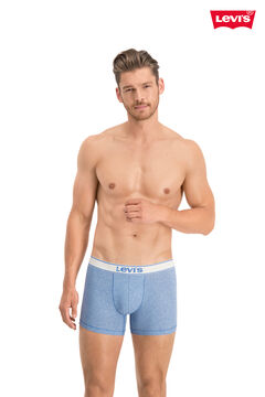 Cortefiel Pack of 2 marl boxers  Blue jeans