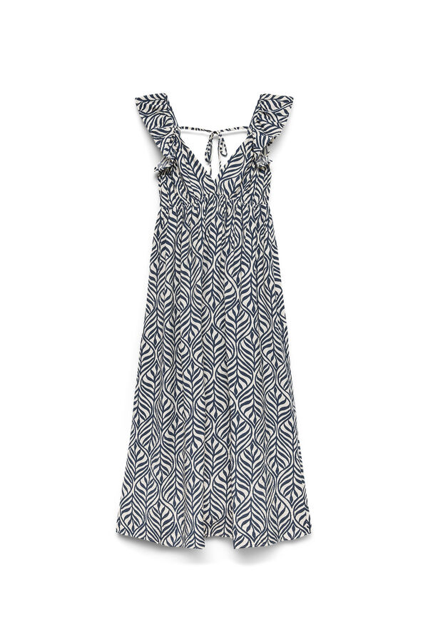 Vero Moda Vestido midi de al&ccedil;as Multicolorido