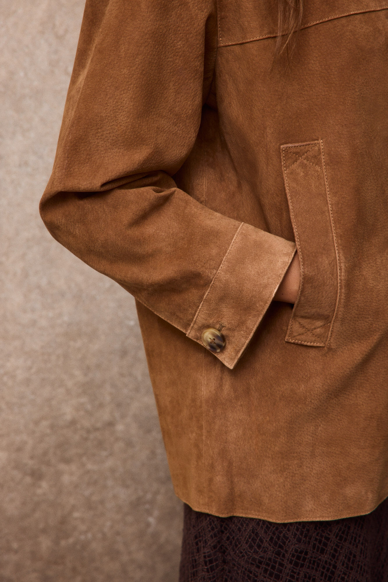 Slowlove Sobrecamisa de pele
