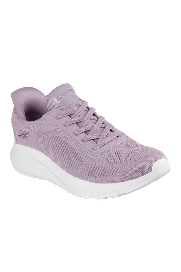 Skechers Chinelos de quarto Bobs Squad Chaos Roxo
