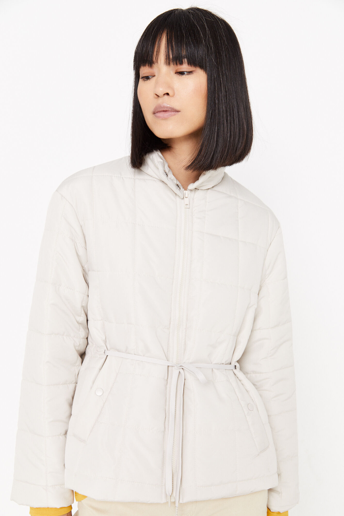 Short quilted anorak Women s jackets Cortefiel