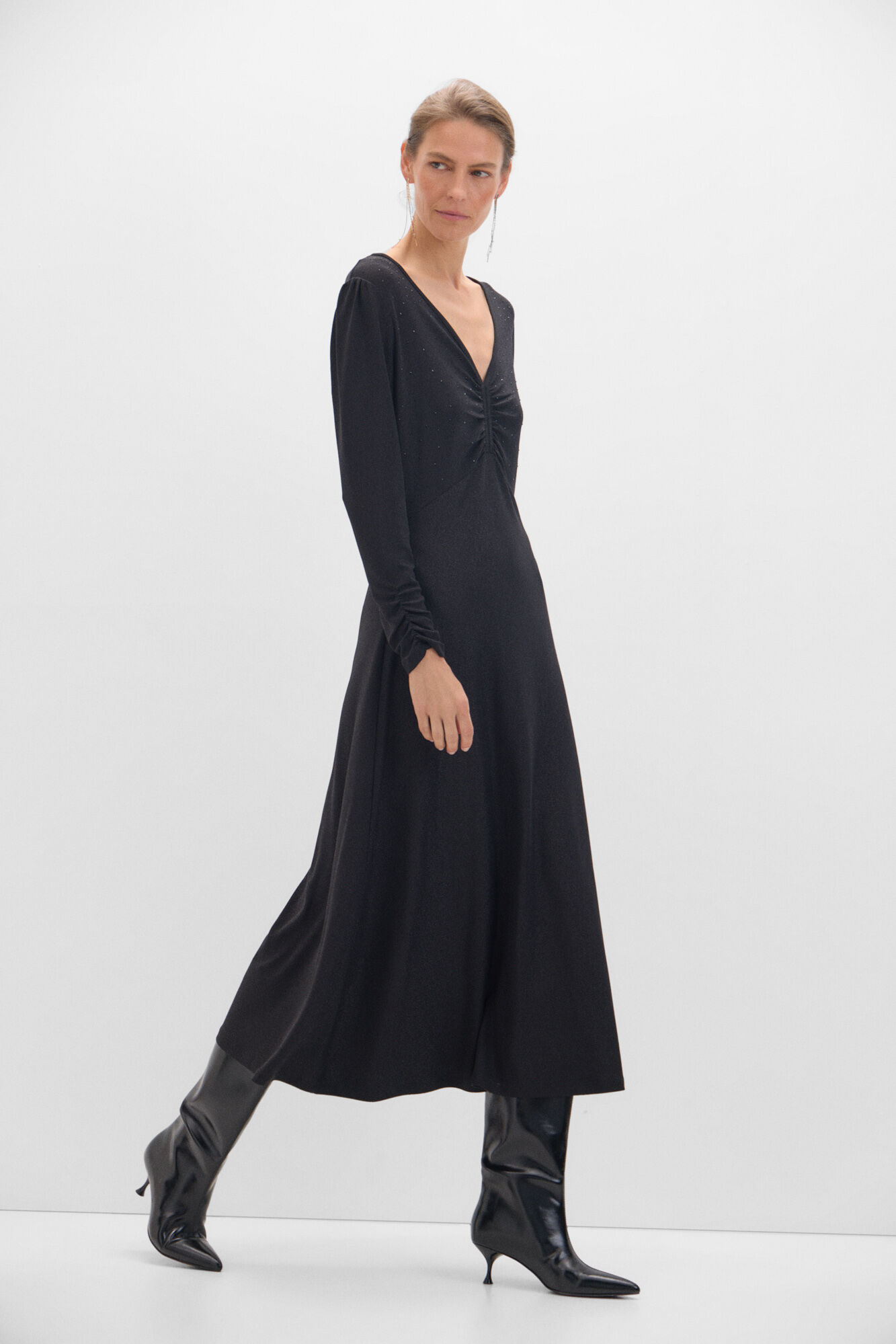 Cortefiel Vestido de lurex Rebajas | Ropa